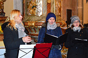 Na koncertu ke sv. Cecílii v Myslívě zpívaly dva hudební soubory