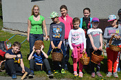 Krásné a slunečné velikonoční svátky si užily i děti v Myslívě