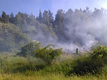 Požár v Olšanech